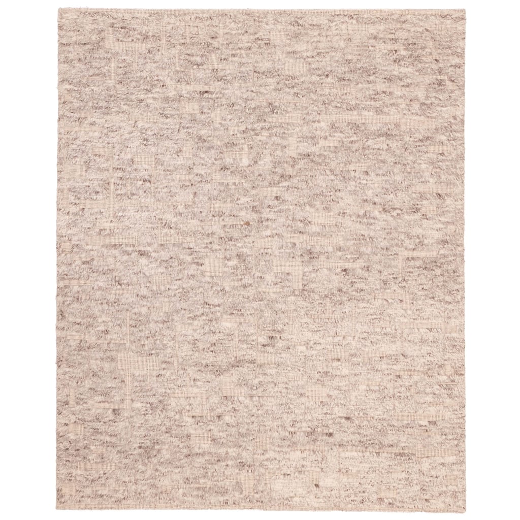 ECARPETGALLERY Hand-knotted Looma Grey, Taupe Wool Rug - 7'11 x 10'2