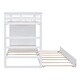 preview thumbnail 8 of 10, Twin Over Twin Bunk Bed with Trundle and Staircase