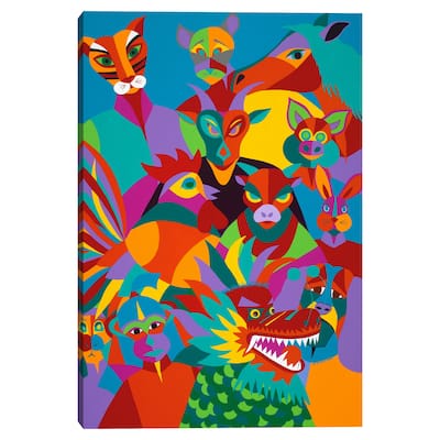 Chinese New Year by Synthia SAINT JAMES Canvas Art Print