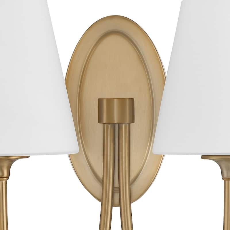 Crystorama Lighting Group JUN-10322 Juno 2 Light 13" Tall Wall Sconce