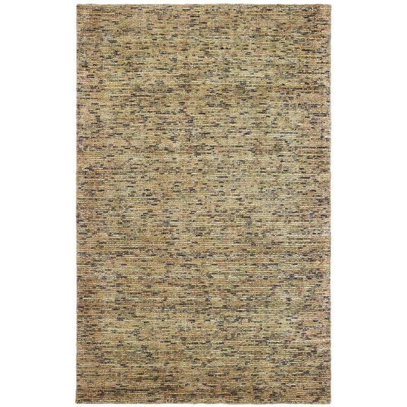 HomeRoots Solid Color Modern Rectangle Area Rug