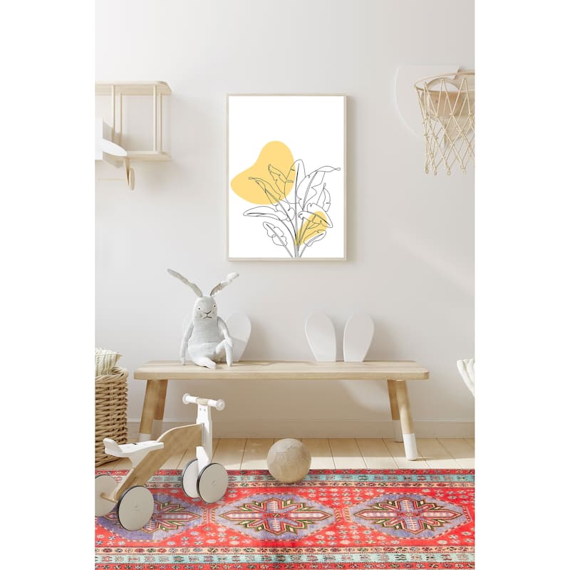 ECARPETGALLERY Hand-knotted Konya Anatolian Red Wool Rug - 3'10 x 7'3