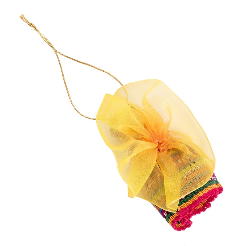 Novica Handmade Message Of Love Worry Doll Ornament