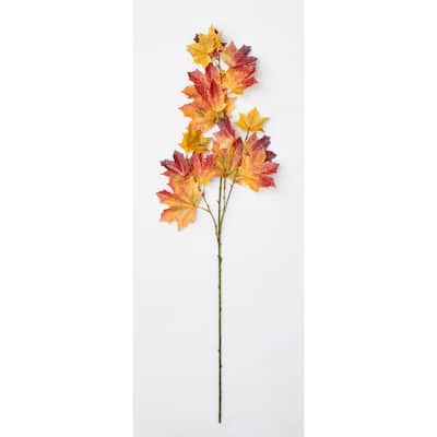 41" Maple Leaves Spray
