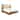 Furniture Classics Kimberly Natural Wood and Woven King Platform Bed