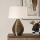 preview thumbnail 2 of 4, Uttermost Knowles Brass Table Lamp