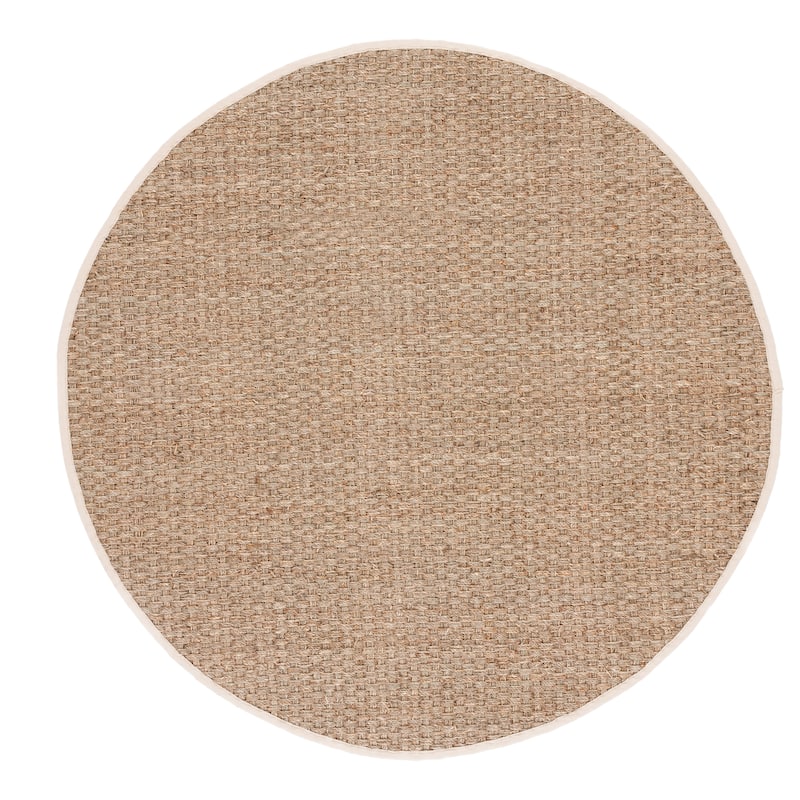 SAFAVIEH Natural Fiber Marina Basketweave Seagrass Rug