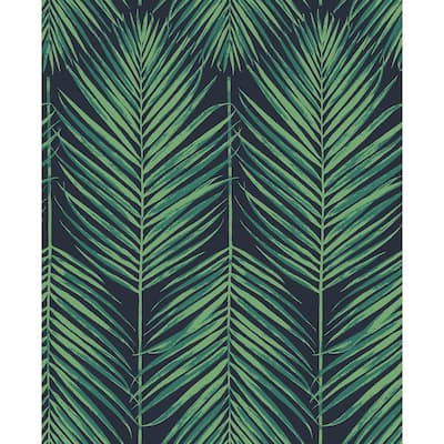 NextWall Tropic Palm Peel and Stick Wallpaper - 20.5 in. W x 18 ft. L