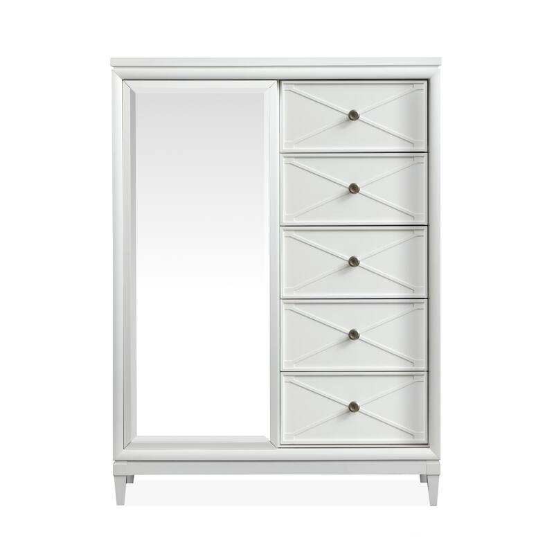 Magnussen Home Springhouse Whisper White Door Chest