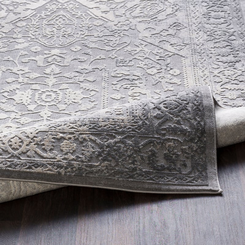 Livabliss Transitional Tibetan Medallion Area Rug