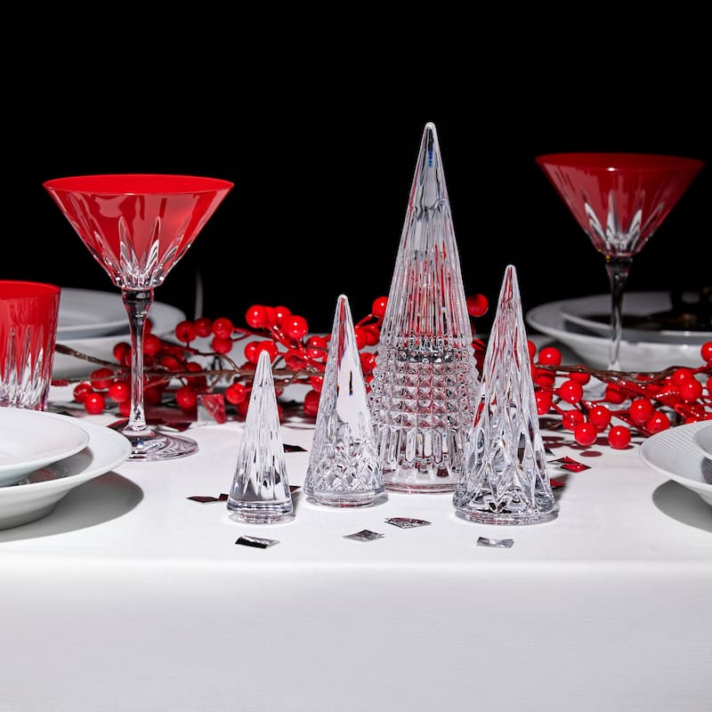 Waterford New Year Martini Firework, Set of 2, Red