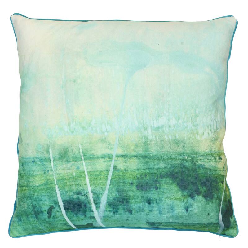 StyleCraft Verdant Stillwater Pillow - Multicolor - 24" x 24"