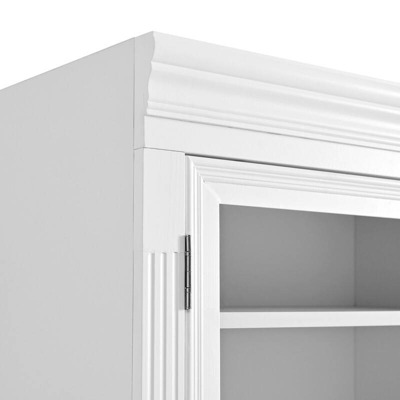 Freestanding 78" Tall Kitchen Pantry Storage Cabinet with Drop-Down Surface and Adjustable Shelves,Power Outlet for Organization