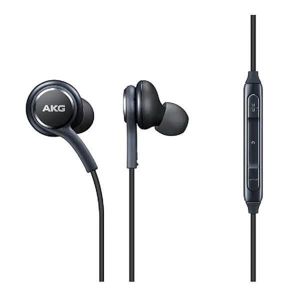 Shop Samsung Stereo Headphones With Microphone For Galaxy S8 S9 Note 8 And 9 Designed By Akg Titanium Grey Bulk Packaging Overstock