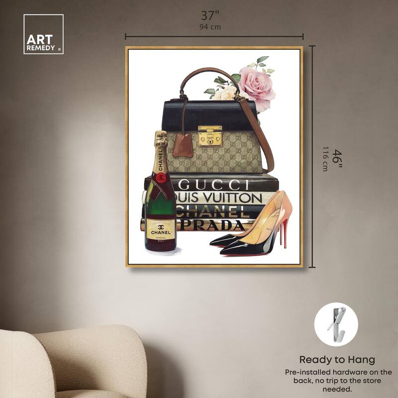 Let's Go Out Tonight Canvas by Art Remedy