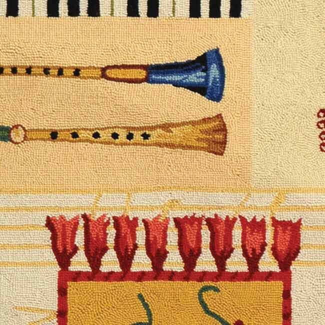 SAFAVIEH Handmade Chelsea Audriana French Country Wool Rug