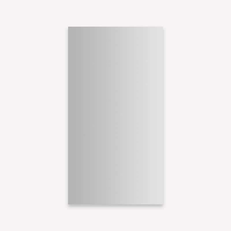 Robern PL Portray 15-1/4" x 30" Frameless Single Door Medicine Cabinet - Mirrored - Mirrored Finish