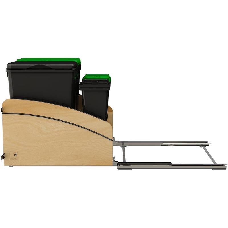 Rev-A-Shelf 4WCC-2432DM-418 Craftsman 21" Wide Designer Solid Maple