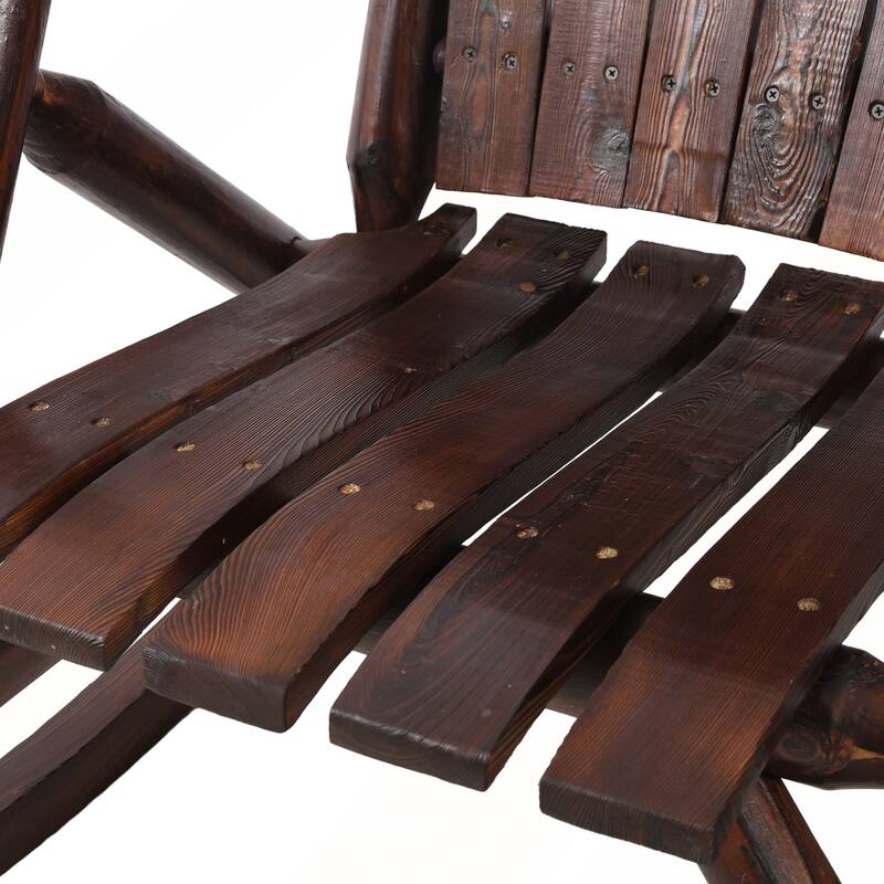 Durable Wooden Porch Rocker Chair for Outside
