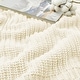 preview thumbnail 9 of 23, 50"x60" Ultra Plush Chunky Knit Throw Blanket Textured Comfort Woven Blanket