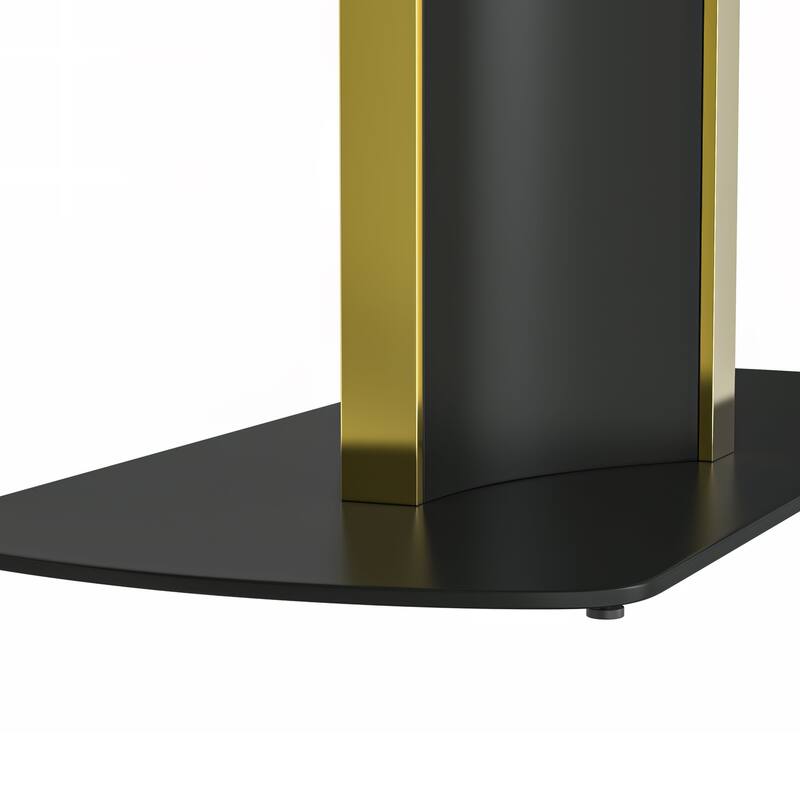 7-Piece Dining Set with 55-Inch Sintered Stone Dining Table and 6 Leather Side Chairs