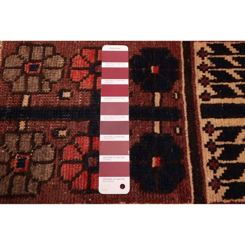 ECARPETGALLERY Hand-knotted Kayseri Vintage Red Wool Rug - 6'5 x 9'7