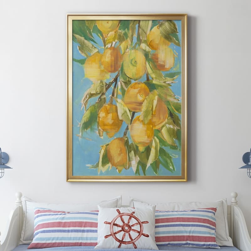 LOVELY LEMON Premium Framed Canvas - Ready to Hang