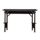 preview thumbnail 17 of 27, Domi 6.5 ft. x 12 ft. Hardtop Grill Gazebo with 2 Side Shelves and Ceiling Hooks, Outdoor BBQ Canopy