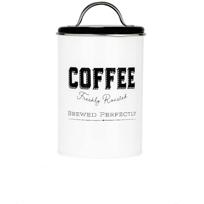 Amici Home Country Cottage Metal Canister 42 oz - 42 oz - Coffee Canister