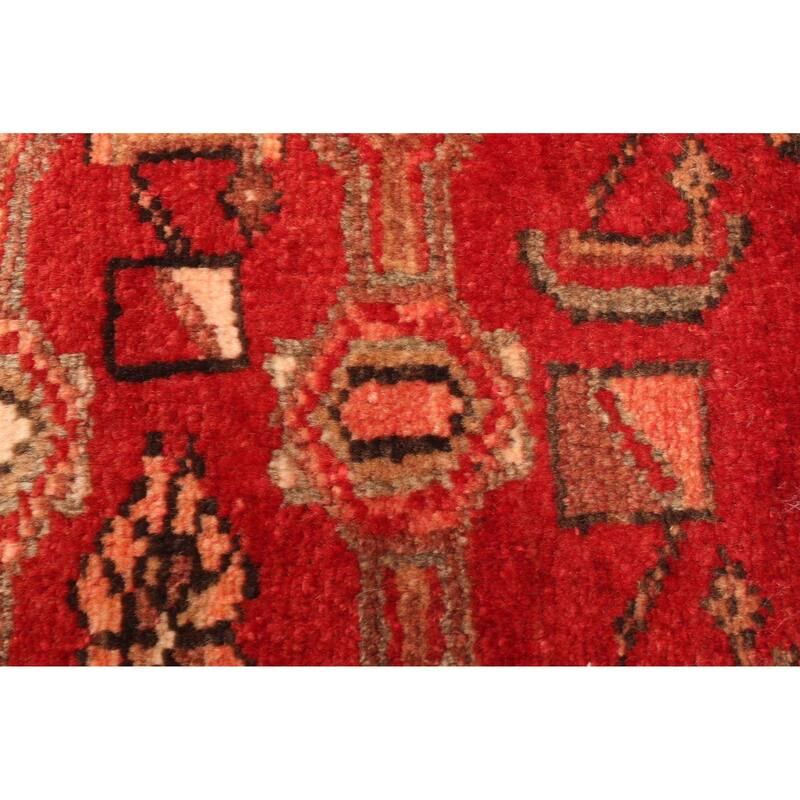 ECARPETGALLERY Hand-knotted Andelz Red Wool Rug - 3'5 x 6'0