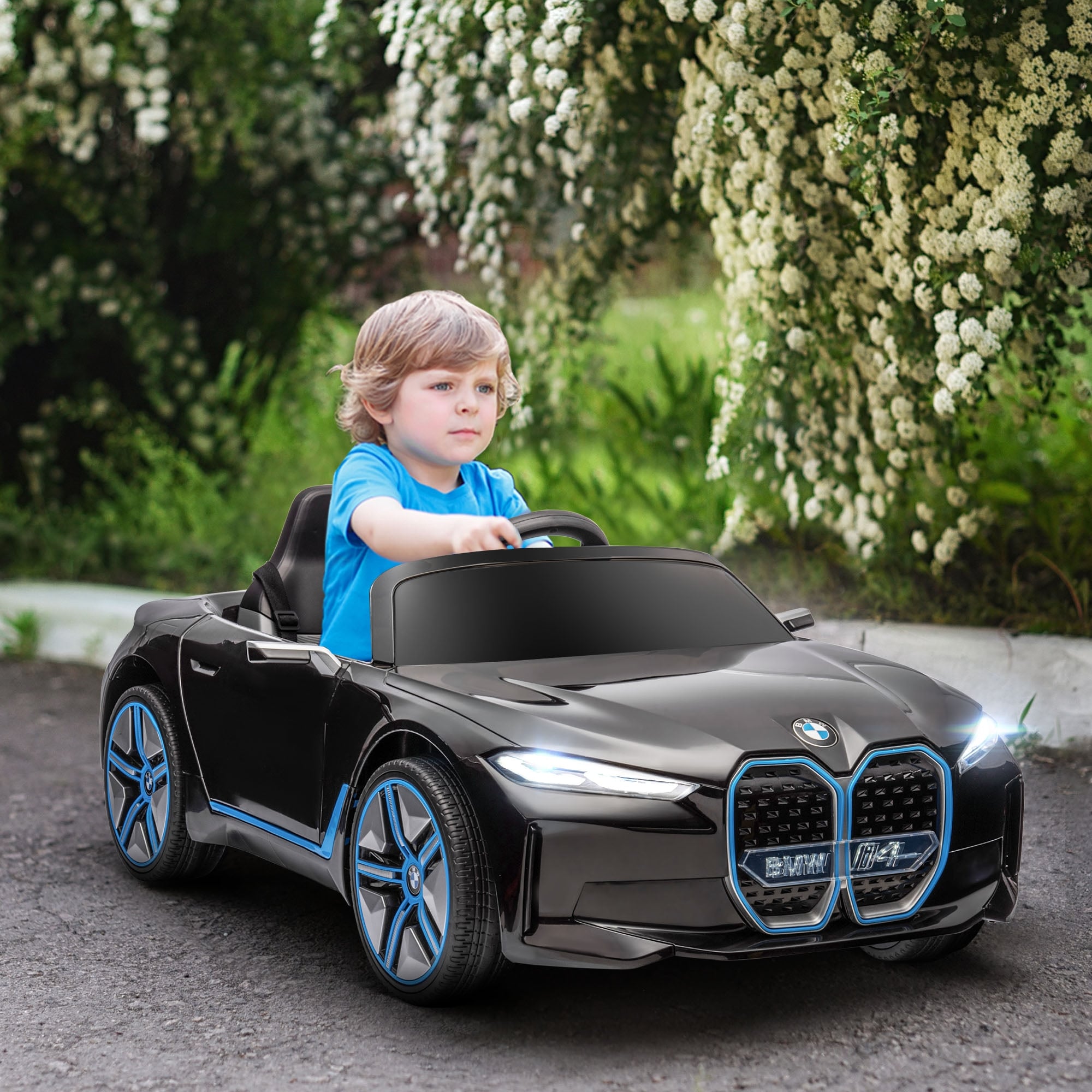 12V Licensed BMW Ride-On Car for Kids with Remote Control