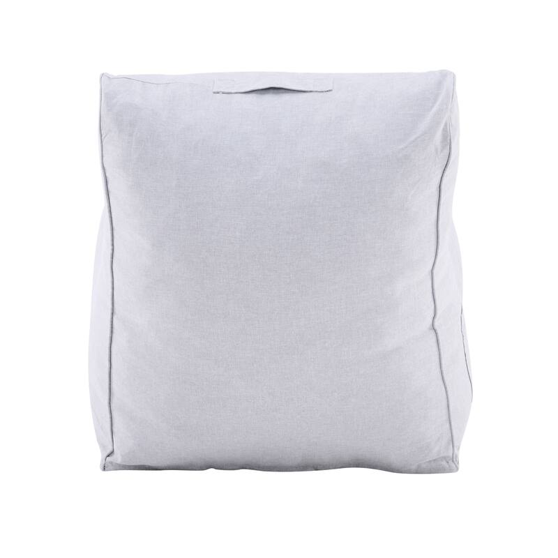 Christopher Knight Home - Moira Modern Outdoor Upholstered Bean Bag Chair with Shredded Foam Fill