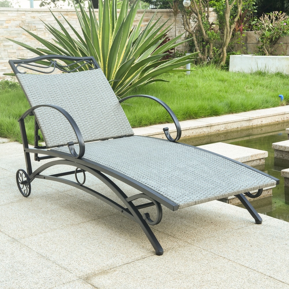 Valencia Resin Wicker Multi-Position Chaise