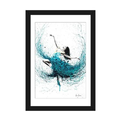 iCanvas "Teal Dancer" by Ashvin Harrison