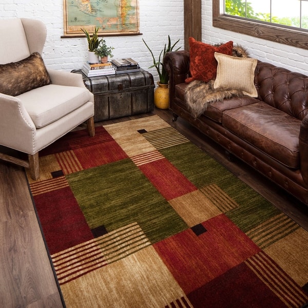 slide 2 of 55, Mohawk Home Alliance Geometric Color Block Area Rug