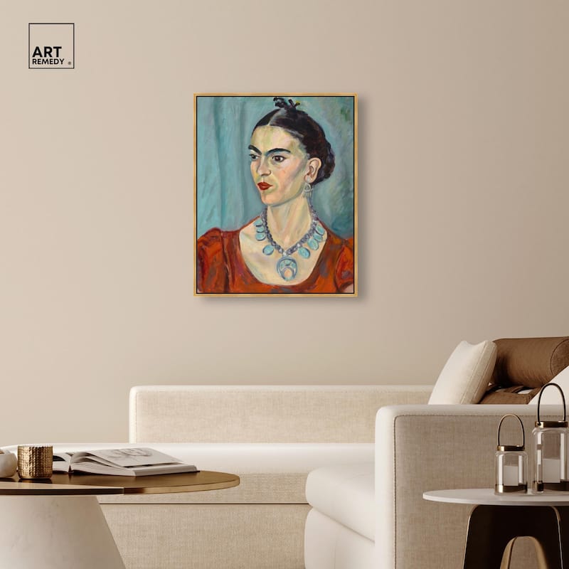 Frida Kahlo by Magda Pach 1933 Canvas by Art Remedy