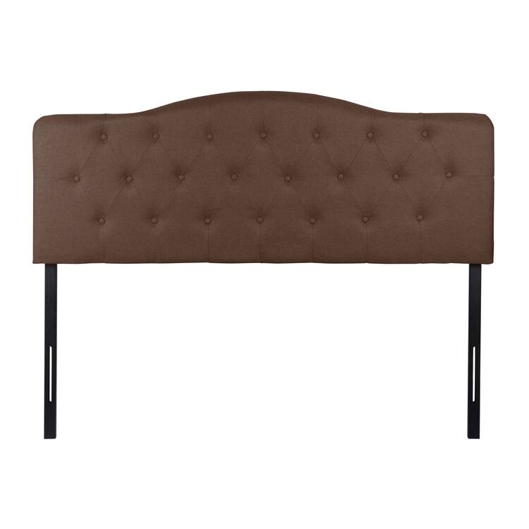 Cecilia Button Tufted Upholstered Headboard, Height Adjustable Headboards,Bed Backboard Premium Padded Fabric Headboard