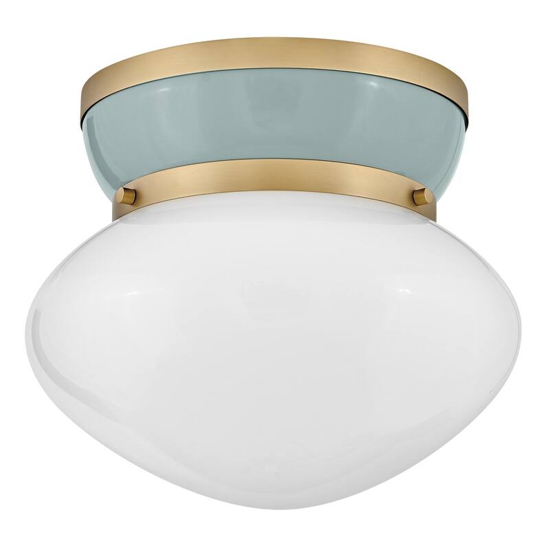 Lark 83601 Lucy 12" Wide Flush Mount Bowl Ceiling Fixture with Cased