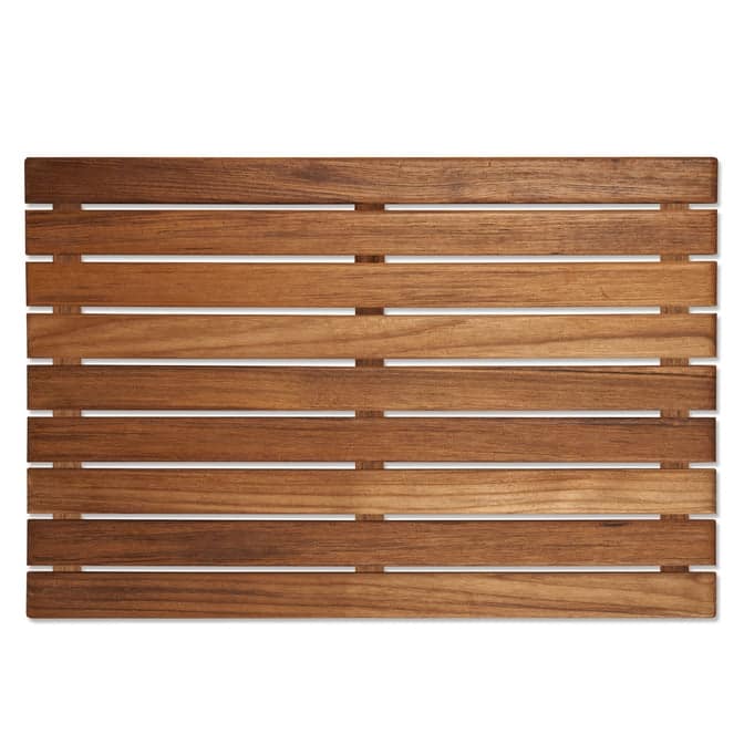 Premium Teak Shower Mat Finished Bed Bath & Beyond 36024639