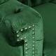 preview thumbnail 27 of 39, Parkhurst Chesterfield Tufted Velvet or Fabric 3-seat Sofa by Christopher Knight Home