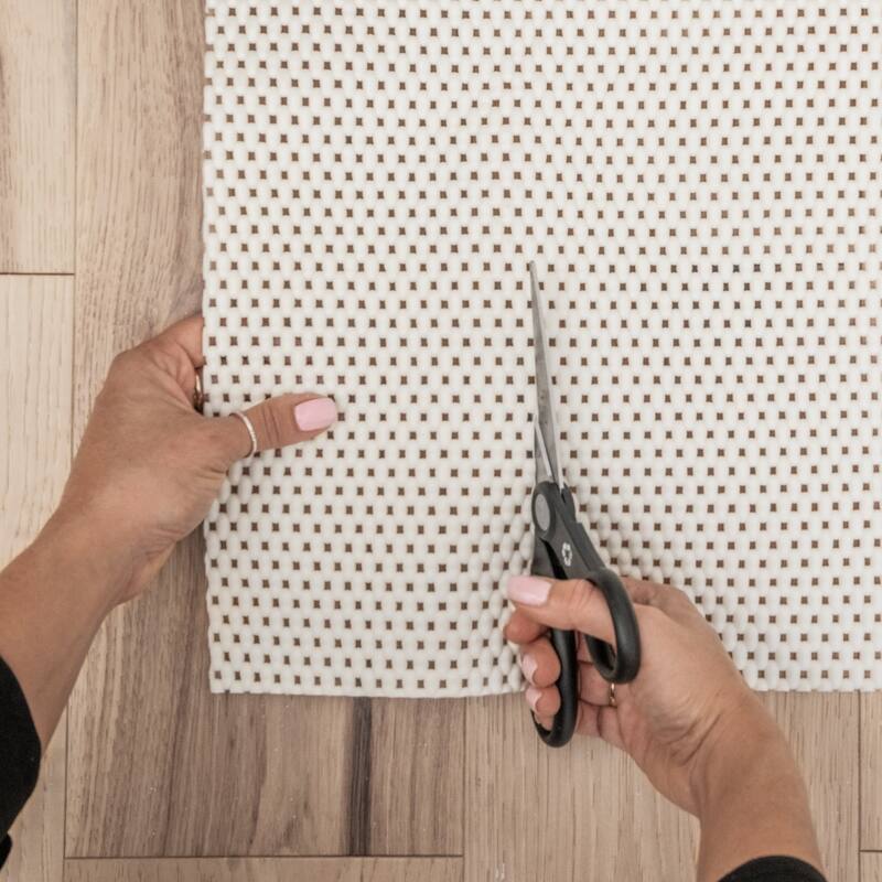 Extreme Grip Traditional Solid Non Slip Rug Pad - Off-White