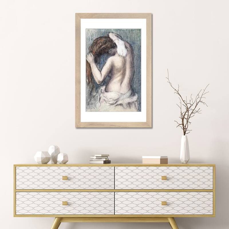 iCanvas "Woman Drying Herself, c.1906 " by Edgar Degas