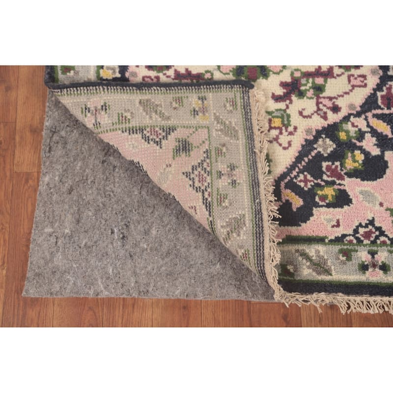 Pink Heriz Serapi Oriental Runner Rug Wool Carpet - 2'7"x 7'11"