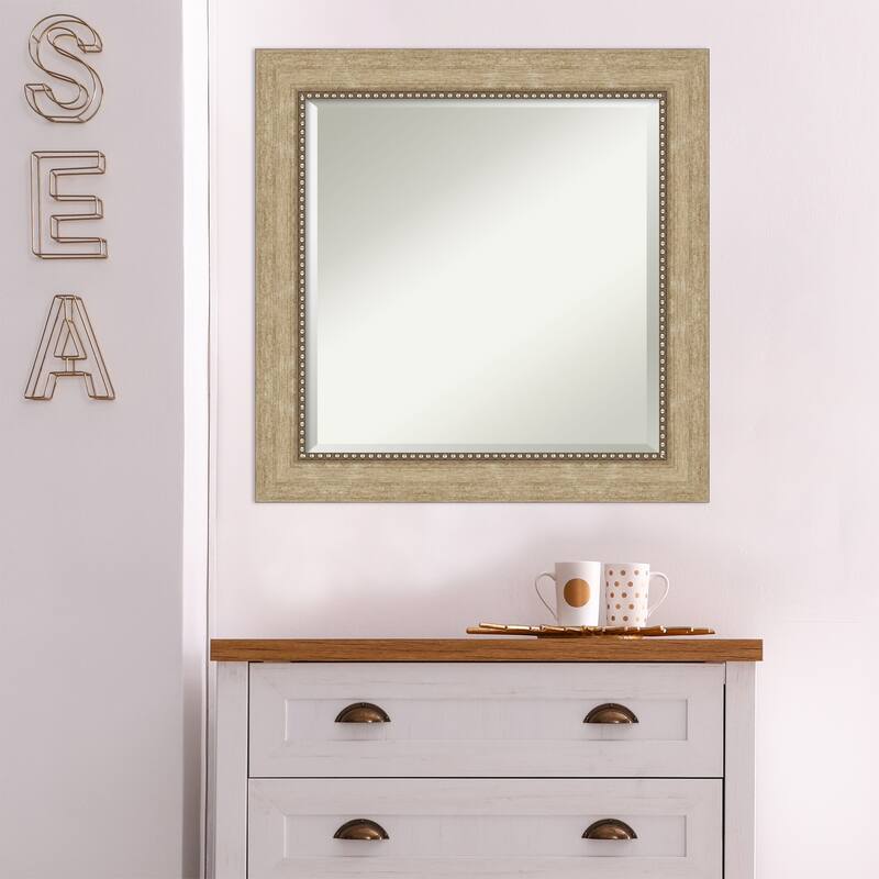 Beveled Bathroom Wall Mirror - Astor Frame