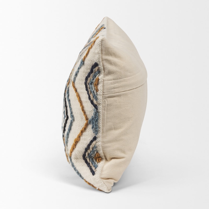 Kitt Cream Square Pillow Cover