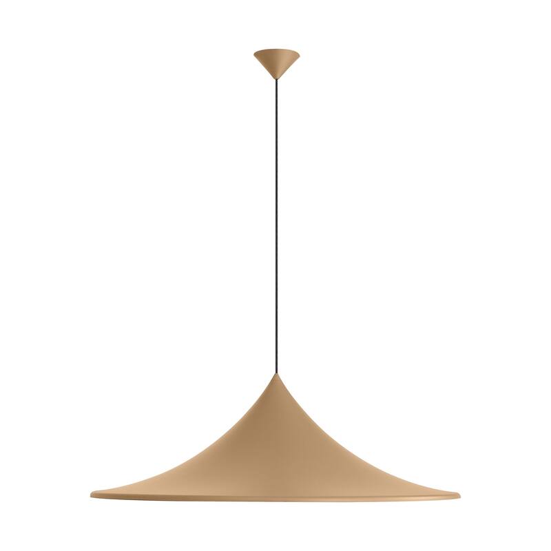 Vistara 1-Light Pendant in Latte - Bronze