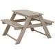 preview thumbnail 2 of 166, Laguna Kids Outdoor Poly Picnic Table Weathered Wood