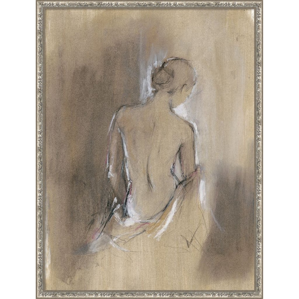 Embellished Contemporary Figure II by Ethan Harper Framed Mounted Canvas Wall Art Print