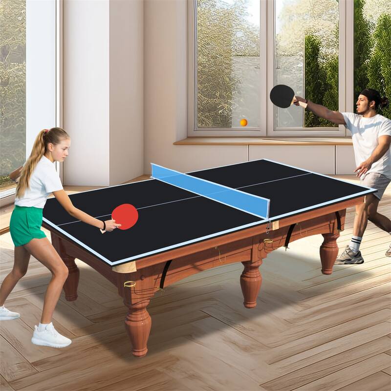 7*4ft Mid-Size Ping Pong Conversion Top Foldable,Table Tennis Table Top