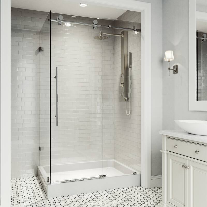 VIGO Elan E-Class Frameless Sliding Shower Enclosure